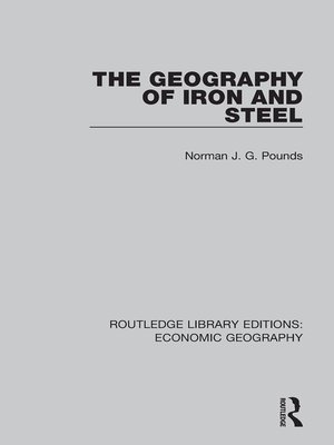 cover image of The Geography of Iron and Steel